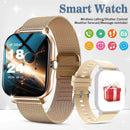 The smart watch is equipped with a full touch screen and has various functions such as call and message reminders. Universal spo