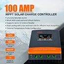 The Photon Governor | 100A MPPT Solar Charge Controller 12V-48V Max PV 160V