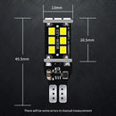 2x W16W LED CANBUS T15 Car Backup Reverse Lights for Honda Accord Civic 4D CRV fit Pilot Stream Insight NO OBC ERROR Tail Lamp