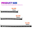 Neon 36 LED Car Interior Ambient Foot Light with USB Wireless Remote Music Control Auto RGB Atmosphere Decorative Lamps