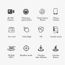 RC Drone UAV with Aerial Photography 4K HD Pixel Camera Remote Control 4-Axis Quadcopter Aircraft Long Life Flying Toys JIMITU