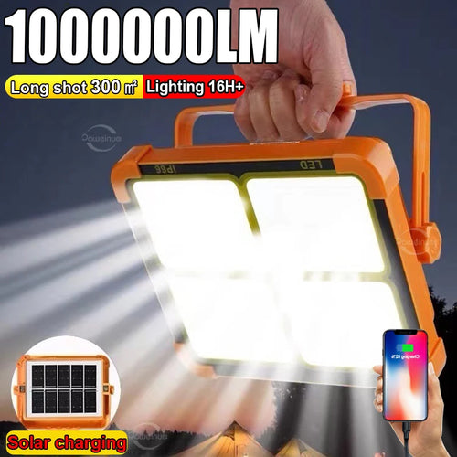 The Helios Beacon | 20000mAh Solar Rechargeable Camping Lantern