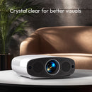 VEVSHAO Full HD Projector A22 4K Video Smart TV for Home WIFI 1080P 1000 Lumen Projectors Media Video Player Smart Beamer