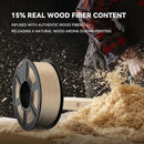 JAYO Wood PLA 3D Filament 1.75mm 1.1KG PLA Wood Texture 3D Printer Filament 15% Wood Fiber 3D Printing Materials 5Rolls/Set