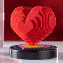 DP 71011 Valentine Day Wedding Lover Heart I Love You With Base DIY Mini Diamond Blocks Bricks Building Toy For Children No Box