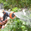 High Pressure Garden Sprayer Head Adjustable Water Hose Nozzle with 5 Spray Patterns for Watering Plants Cleaning Cars Showering