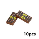 City Food Hamburger Fries Accessories Friends MOC Building Blocks Drinks Fruit Vegetable Bread Fish Bottle Parts MOC Brick Leduo