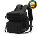 The Ruckdack | 900D Tactical Molle Daypack with Dual Cup Holders
