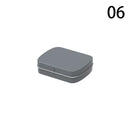 Metal Mini Hinged Iron Box Rectangular Empty Tin Storage Box Jewelry Pill Candy Cases Container Cosmetic Organizer Home Supplies