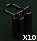 MOC Military Building Blocks Soldiers Figures Special Accessories Squatting Posture Arm Hand Kit Bricks Toys For Kid Gifts O020