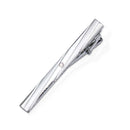 8pc Tie Clip Set Metal Silvery Color Necktie Clip For Men Wedding Gentleman Ties Bar Crystal Pin For Men's Accessories Jewelry