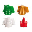 4Pcs/Set  Christmas Cookie Mould Easter Mould For Filled Cookies  Easter Plastic Bunny/Egg Moulds Cookie Tools           815
