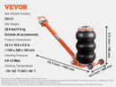 The Lift Architect | 3-5 Ton Pneumatic Air Jack with Heightened Column