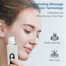 Ultrasonic Skin Cleaning Tool - USB Rechargeable, Vibrating Facial Blackhead Remover, Spatula Exfoliating Beauty Tool, Affordable Skincare Equipment, 4 Modes, The Perfect Tool For Removing Blackheads