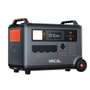 Oscal PowerMax 6000 Portable Power Station,3600 Wh LiFePO4 Battery Solar Generator  For Home Emergency, Outdoor Camping, RV Trip