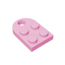 3176 Plate Modified 2 x 3 with Hole Bricks Collections Bulk Modular GBC Toys For Technical MOC Buildings Blocks Compatible
