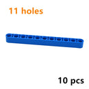 Building Blocks Technical DIY Liftarm Thick 1x11 hole arm Bricks Compatible Assembles Particles MOC Parts Educational Toys 32525