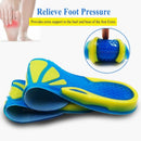 Silikon Anti-Rutsch-Gel Weiche Sportschuh-Einlegesohlen Massage-Einlegesohlen Orthopädische Fußpflege für Füße Schuhsohlen Stoßdämpfungspads