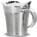 Gravy Boat 304 Stainless Steel Steak Sauce Pot Double Walled Insulated 500/750ml Seasoning Tube Sauce Gravy Pot Kitchen Tools