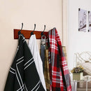 5pcs Clothes Hanger Hook Home Storage Hanger Wall Hooks for Key Hat Bag Bathroom Towel Hook Kitchen Bedroom Wall Hook Rack