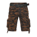 Cargo Shorts Men 2023 Summer Breeches Pocket Army Camo Bermuda Male Knee Length Men's Cotton Military Clothing Camouflage Shorts