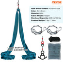SucceBuy 8.7/11 Yards Aerial Yoga Hammock &Swing Yoga Starter Kit Aerial Silk Fabric Yoga Strap Accessory for All Levels Fitness