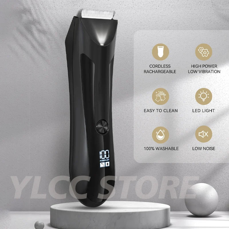 Professional Hair Cutting Machine Beard Trimmer Electric Shaver for Men Intimate Areas Hair Shaving Machine Safety Razor Clipper