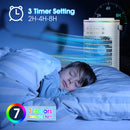 Portable Air Conditioner Mini Air Cooler USB Air Conditioning Fan 600ml Ice Water Air Cooling Fan With Humidifier for Bedroom