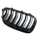 Gloss Black For BMW 5 Series F10 F11 F18 M5 Front Bumper Grills Double 2010-2016 Wide Kidney Grille 520d 530d 540i 528i 535i