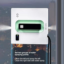 Elektrischer Fensterreiniger Auto-Sprühwasser 2 Tanks App-Fernbedienung Sprachassistenz Glasroboter Reiniger Trocken Nass Smart Home