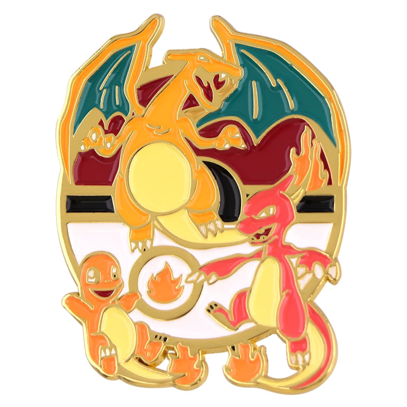 Anime Game Dragon Enamel Pins Brooch Pines Clothing Accessories Brooches For Women Men Lapel Pins Badge Jewelry For Friends Gift