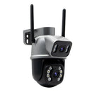 Icsee Black Wifi Surveillance Camera Security Camera Monitor 4K Ultra Hd Security Camera Wifi Waterproof