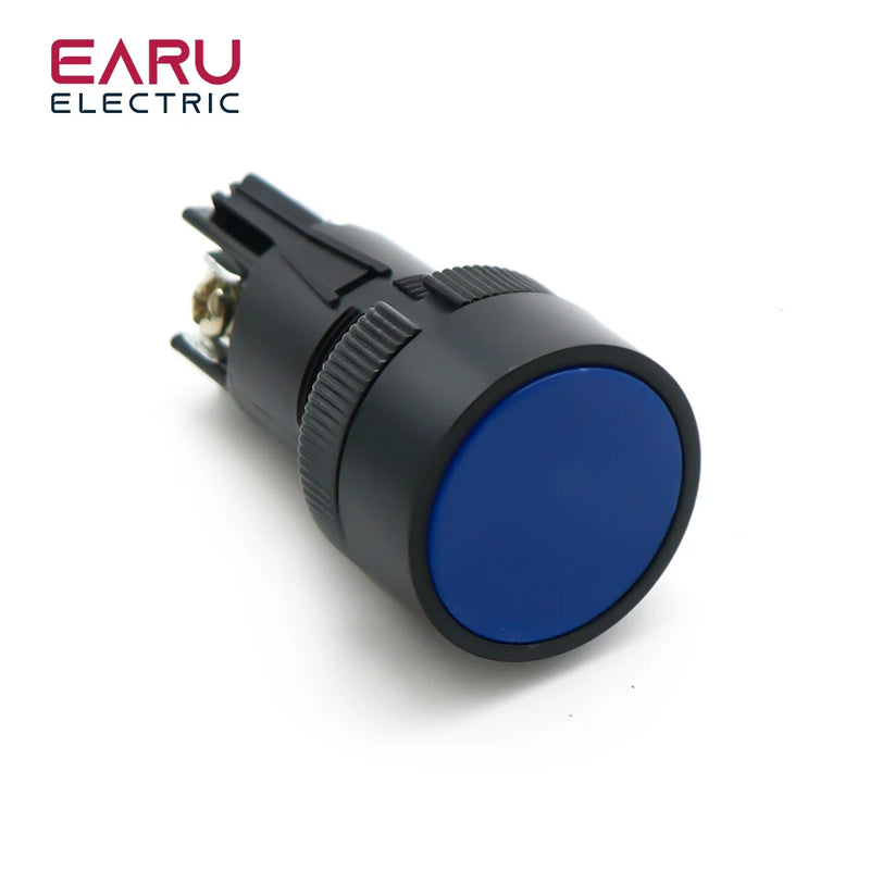 22mm Momentary Self-rest Slef-return Push Button Switch Red Green Blue Yellow Black White NO + NC XB2-EA142 XB2-EA145 XB2-EA155