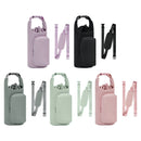 Water Bottle Holder with Strap Adjustable Strap Water Bottle Carrier with Handle Crossbody Water Bottle Bag for Hiking Camping