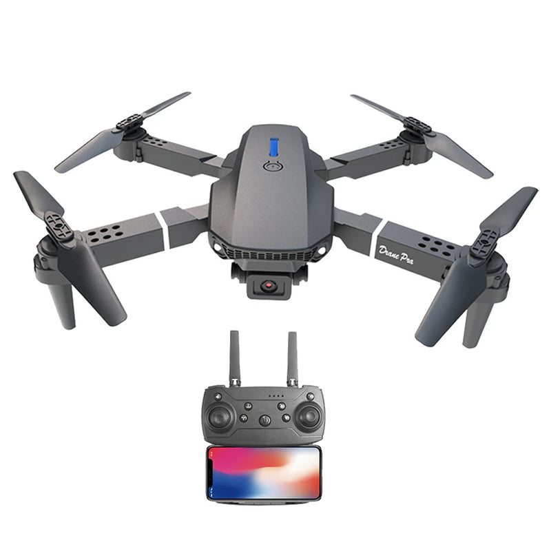 Toys For Boys Girls E88 Pro Mini RC Drone E88Pro Dron 480P Dual Camera 2.4G Wifi Cheap Quadcopter Remote Control Helicopter