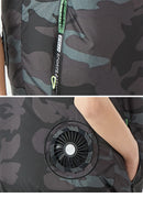 The Thermal Current | USB-Powered Unisex Cooling Vest for Extreme Environments