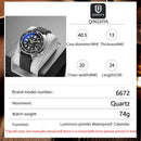QINGXIYA New Business Mens Watches Top Brand Luxury Quartz Watch For Men Waterproof Date Clock Sport Watch Relogio Masculino+Box