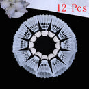 12Pcs Plastic Badminton Shuttlecock Lightweight For Practice Portable Shuttlecocks Training Kids Entertainment