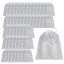 50Pcs Shoe Drawstring Bags Anti Yellowing Dustproof Shoe Bags For Travel Non-woven Storage Pouch With Drawstring For Shoes Boots