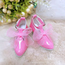 60CM BJD Doll Shoes PU Leather Singles 1/3 BJD Leather Single Shoes Leather Sandles Doll Accessories for 60cm Doll