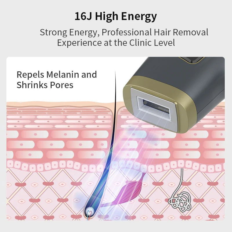 MLAY T8 Malay IPL Epilator Ice Cold Full Body Epilation Laser Hair Removal Device IPL Hair Removal Painless 500000 Flashes