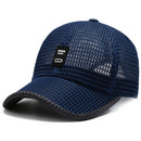 Summer Mesh Breathable Baseball Cap Men Outdoor Fishing Sun Hat Women Casual Sport Sunscreen Visor Caps