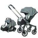 EU STOCK 4 in1 baby stroller Multifunctional newborn baby carriage Foldable Basket type seat Lightweight Travel Pram car seat