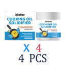 Waste Oil Solidifier Kitchen Oil Hardener Cooking Grease Treatment Eco Friendly Oil Disposal Fryer Cleaner 100g Mess Free