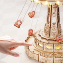 Rokr Vintage Swing Ride 3D Mechanical Music Box