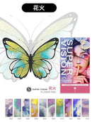 SUPER VISION Mica Layered Color Watercolor 10 color 8ml set Mermaid Coast Artist Full Color Pearl Tube paint