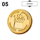 Irregular Lacquer Seal Head Retro Stamp Diy Scrapbooking Crafts Invitation Letter Decor Wax Seal Christmas Valentine's Day Theme