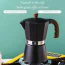 300/150ml Coffee Kettle Household Italian Octagonal Moka Coffee Tea Pot Office Home Travel Outdoor Camping Tableware Equipment