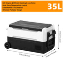 The Road Frost | 20-55L Portable Compressor Car Refrigerator 12V/24V with AC Adapter