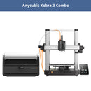 ANYCUBIC Kobra 3 FDM Multi-Color 3D Printer 4 to 8 Color Kobra 3 Combo Max 600mm/s Printing Speed Build Size 250x250x260mm